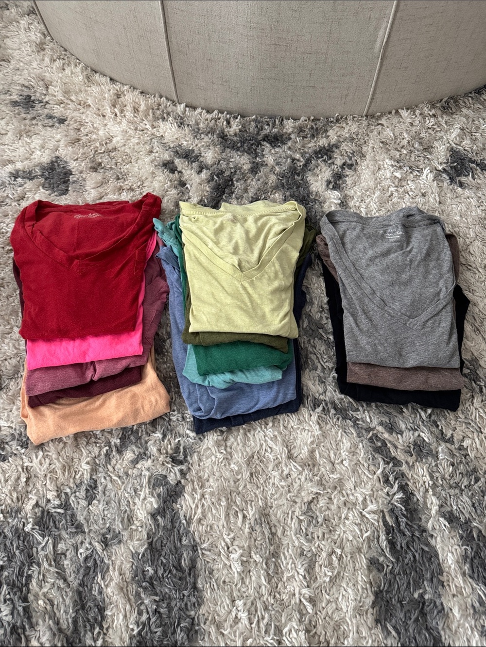 Bundle of 14 V Neck T-shirts